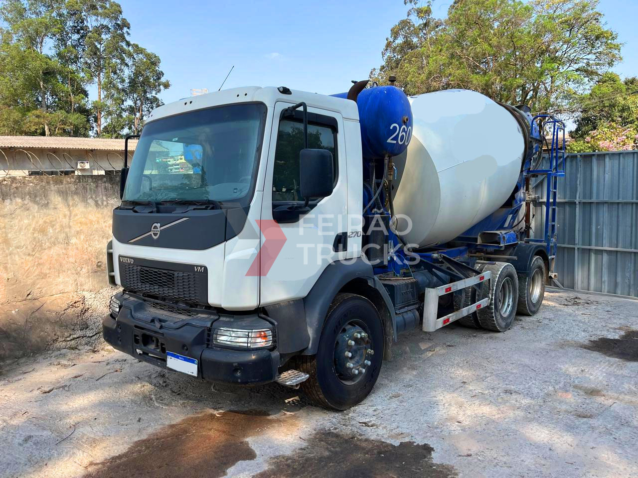 Volvo VM 270 Ano 2022 Balão Siti 8m³