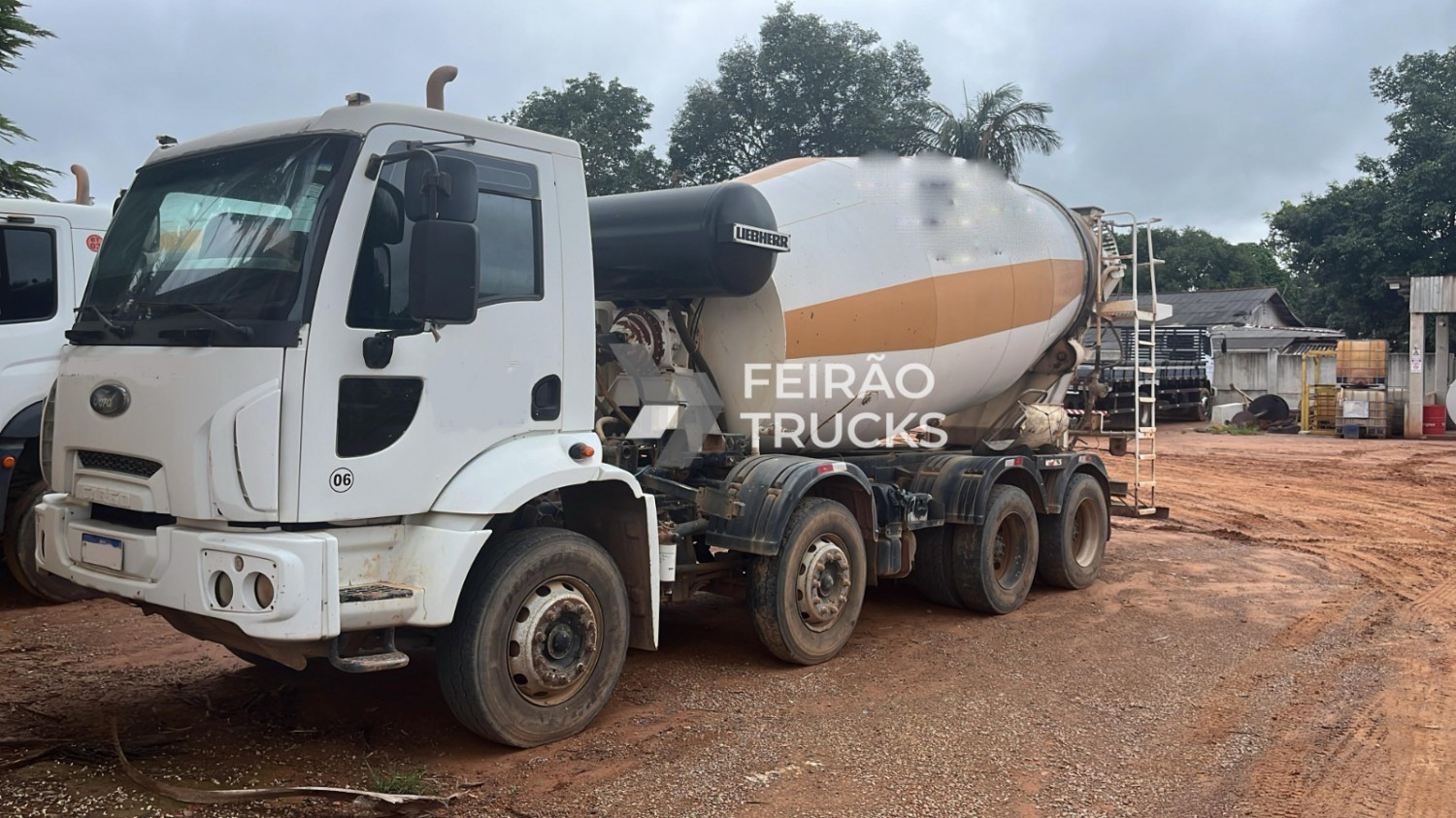 Caminhao Ford Cargo 2629 ano 2014 balao libeher 10m3