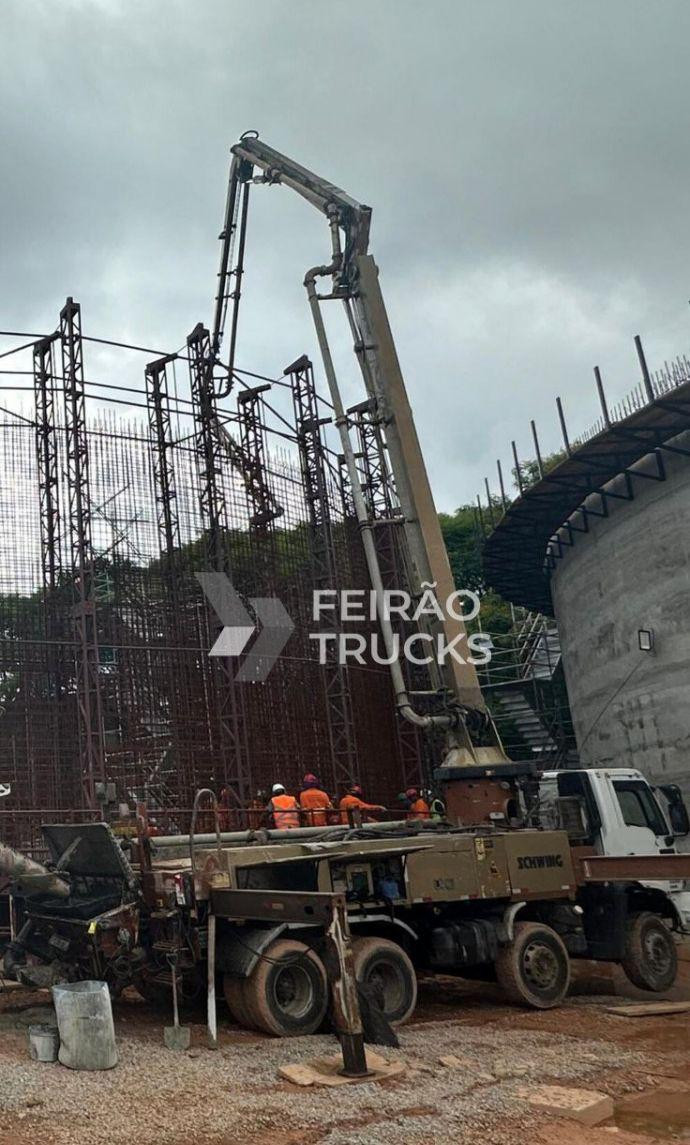 Bomba Lança Schwing S36x Ano 2012 Caminhão Ford Cargo Ano 2012