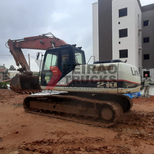 Escavadeira LinkBelt 21T - Ano 2013