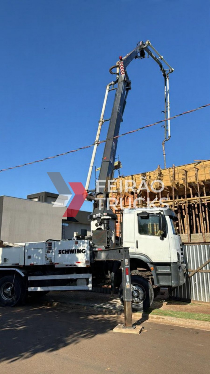 Bomba Lança Schwing S36x Ano 2009 - Caminhão Volkswagen 26280 ano 2014