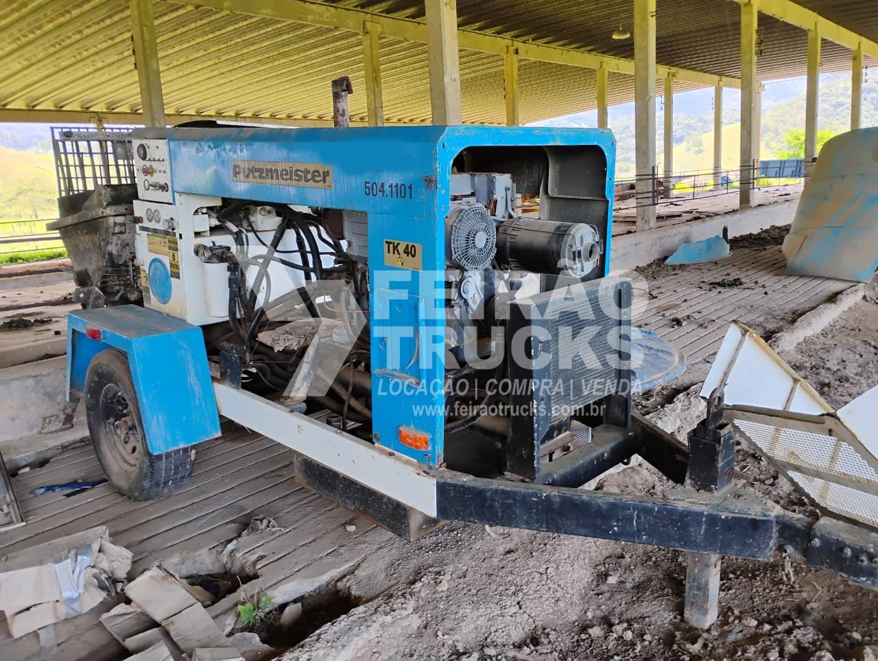Bomba Putzmeister TK40 ano 2010