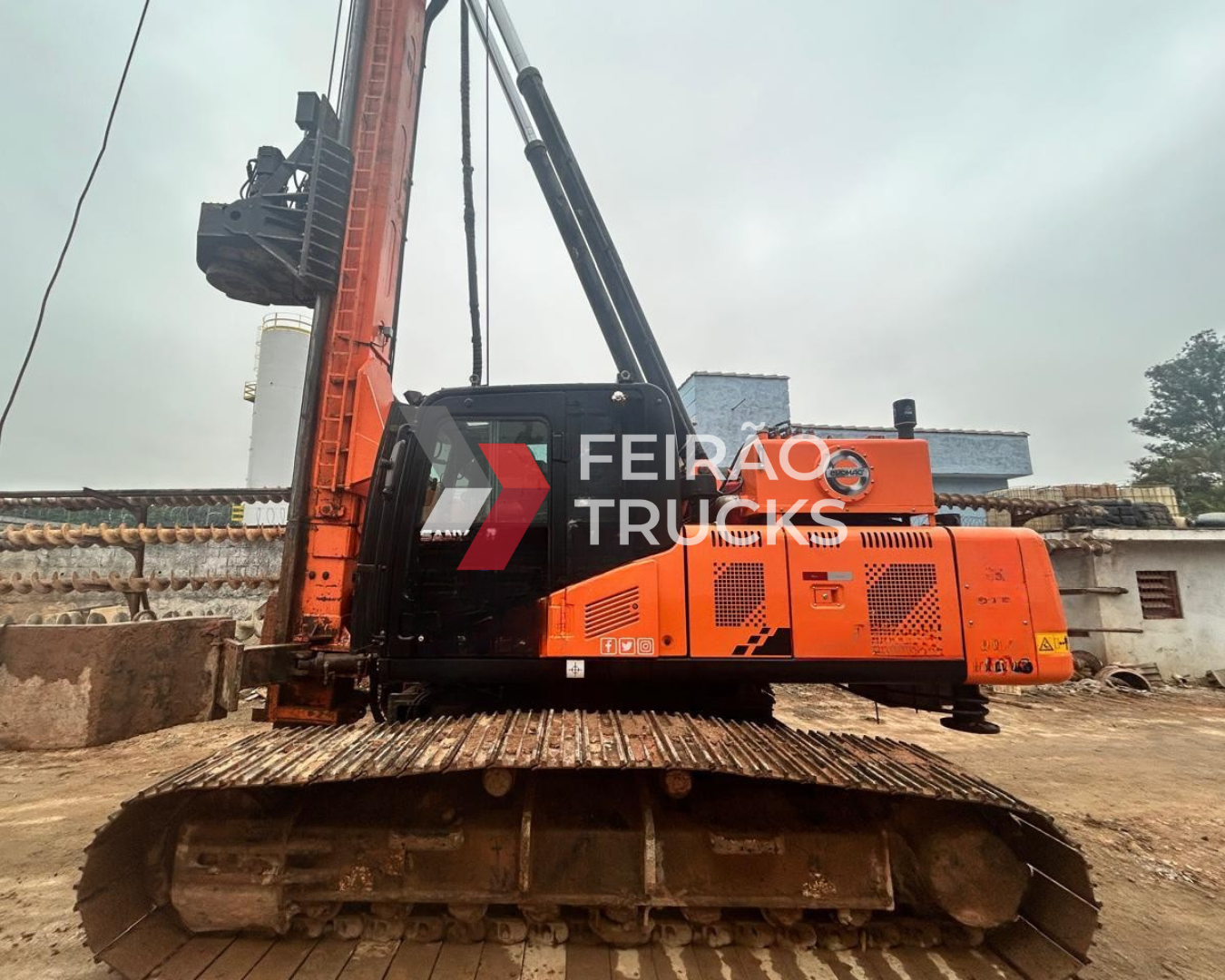 Helice Continua Evomaq/Sany - Ano 2023 - 25 metros de profundidade