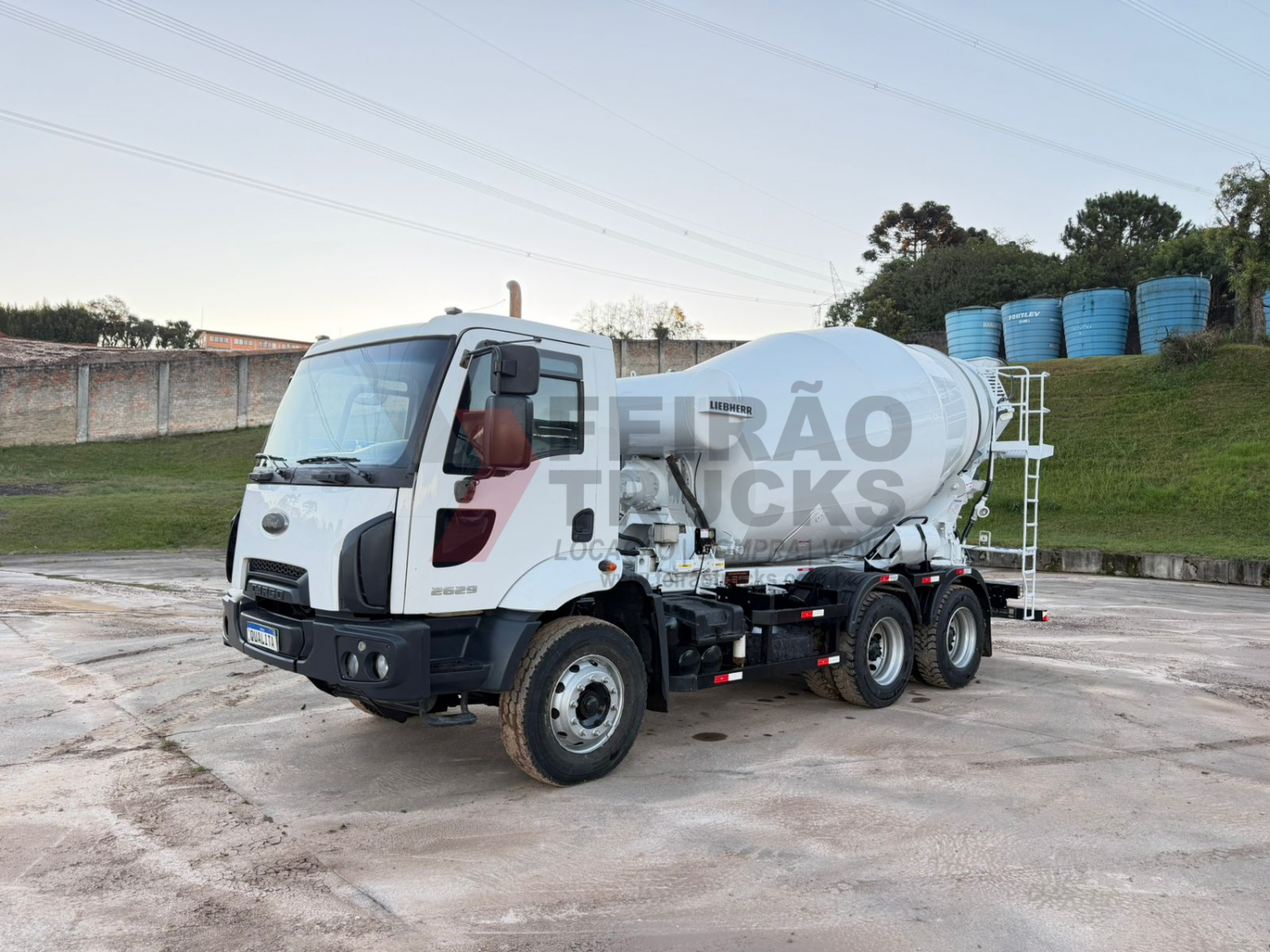 Ford Cargo 2629 Ano 2019 Balão Liebherr 8 M Inteiro Reformado 2026