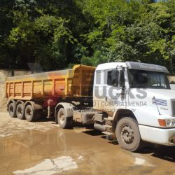 Caminhão Mercedes 1634 - Ano 2011 - Carreta Basculante Rossettil